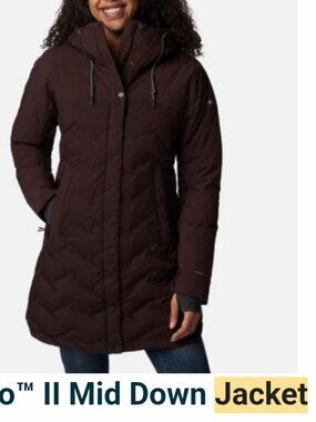 columbia down jacket